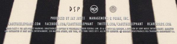 Cage The Elephant - Melophobia (180 GRAM VINYL) | Mint (M) Mint (M)-