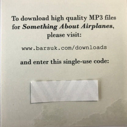 Something About Airplanes (180g) | Mint (M) Mint (M)-