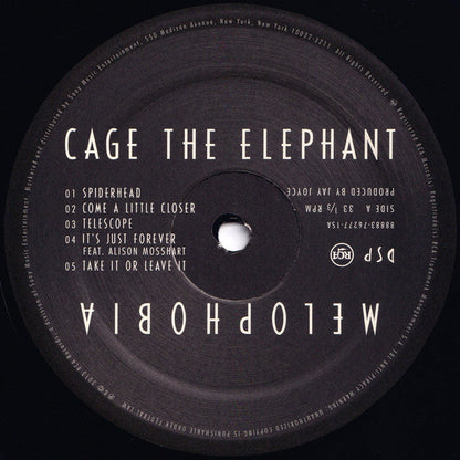 Cage The Elephant - Melophobia (180 GRAM VINYL) | Mint (M) Mint (M)-