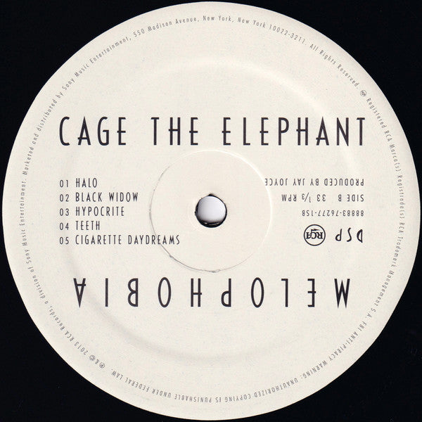 Cage The Elephant - Melophobia (180 GRAM VINYL) | Mint (M) Mint (M)-