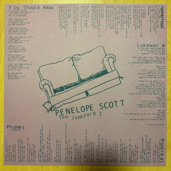Penelope Scott - The Junkyard 2 (CLEAR VINYL) | Mint (M) Mint (M)-