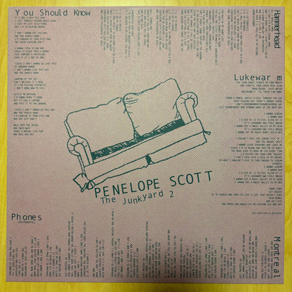 Penelope Scott - The Junkyard 2 (CLEAR VINYL) | Mint (M) Mint (M)-