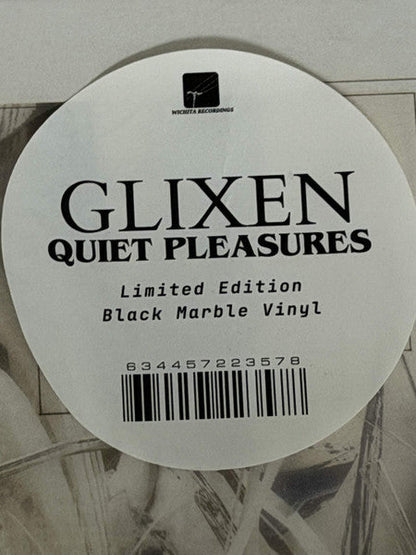 Glixen - Quiet Pleasures Ep (Black Marble Vinyl) | NEW-
