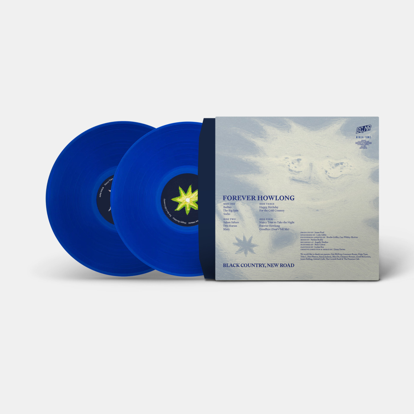 Black Country, New Road - Forever Howlong (IEX ECO JAZZ TRANSPARENT BLUE 2lp) | Mint (M) Mint (M)-