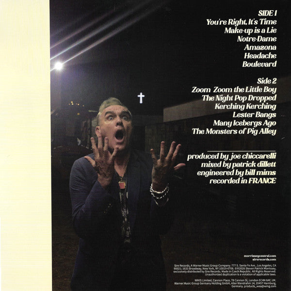 Morrissey - Make-Up Is A Lie (ZOETROPE VINYL) |-