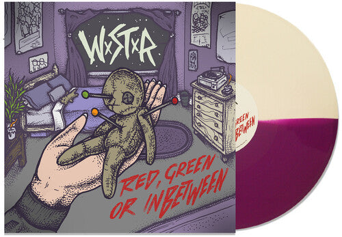 Wstr - Red, Green or Inbetween (Purple & Bone Split VINYL) | Mint (M) Mint (M)-