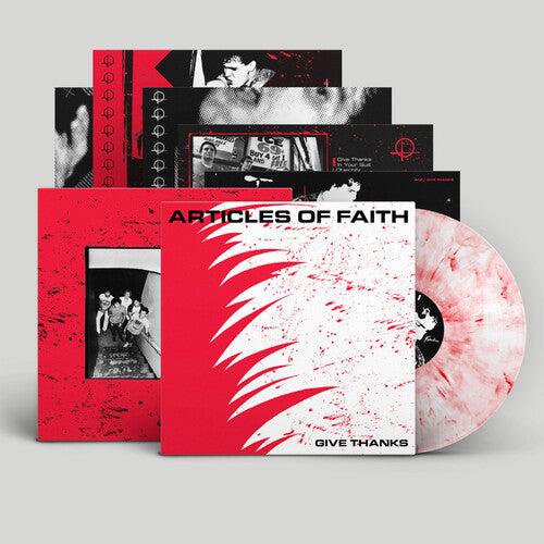 Articles of Faith - Give Thanks (PINK WHITE VINYL) | NEW Mint (M) Mint (M)-