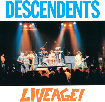 Descendents - (PRESALE 8/14/26) Liveage! (ORANGE CASSETTE ORG MUSIC ORGM2335CASS 2026) | NEW Mint (M) Mint (M)-