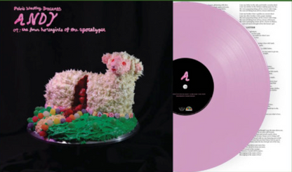 Pelvis Wrestley - Andy, Or: The Four Horsegirls Of The Apocalypse (Pink Frosting VINYL) | Mint (M) Mint (M)-