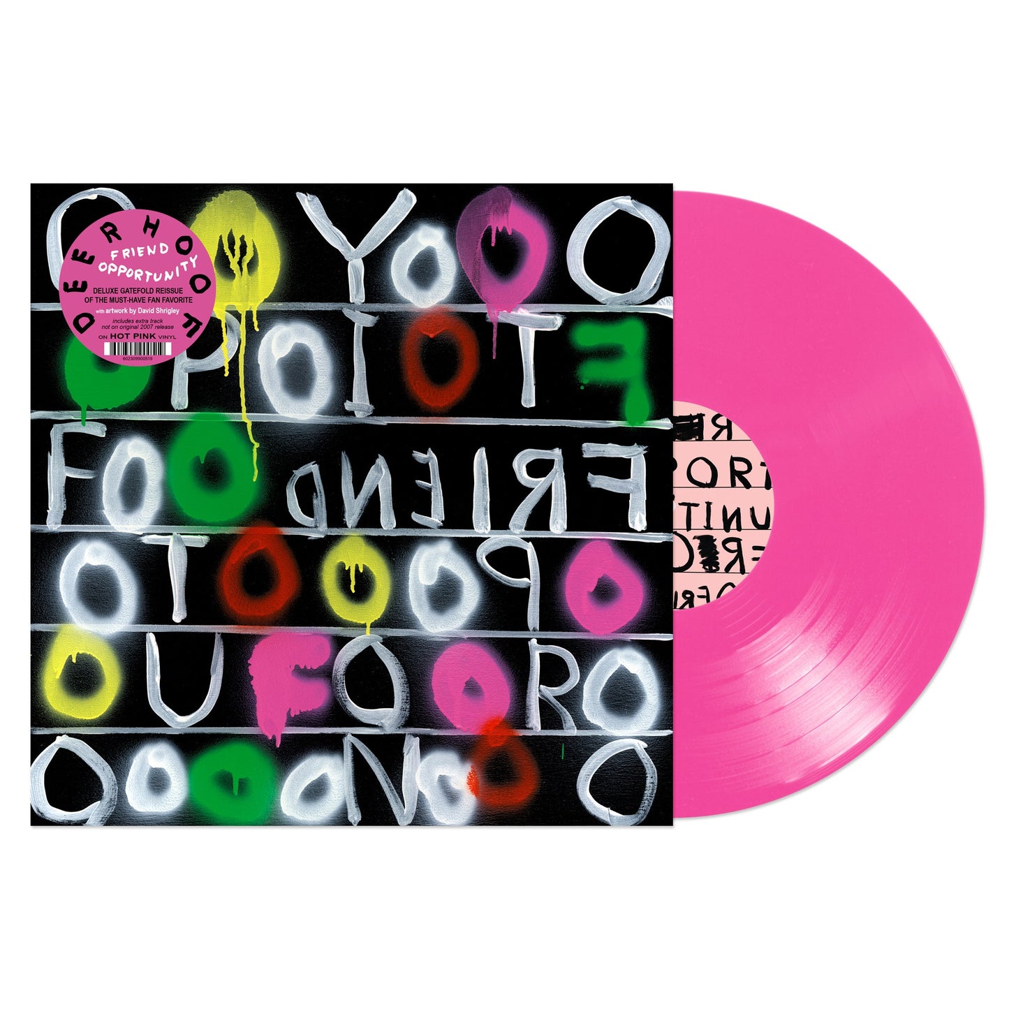 Deerhoof - Friend Opportunity (Hot Pink VINYL) | Mint (M) Mint (M)-