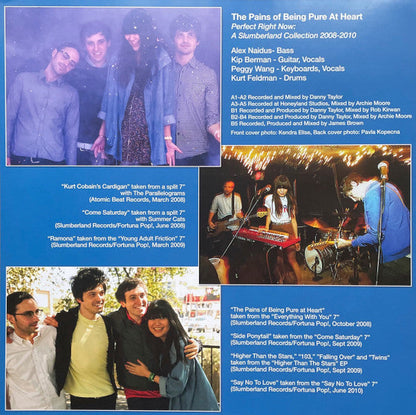 The Pains Of Being Pure At Heart - Perfect Right Now (COLOR VINYL) | Mint (M) Mint (M)-