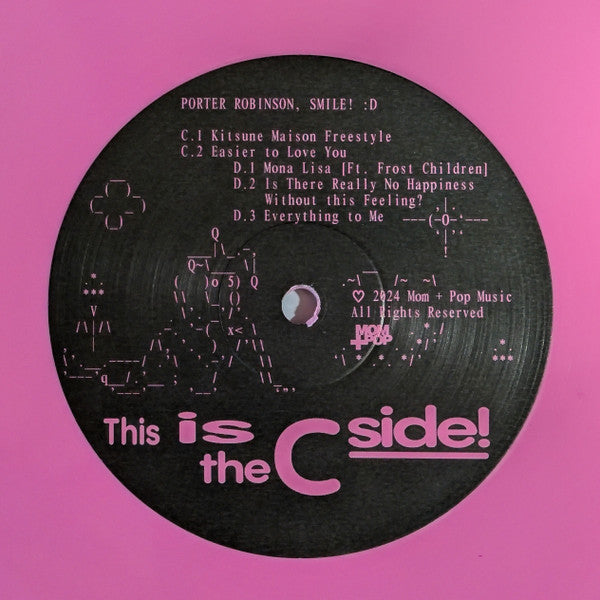 Porter Robinson - SMILE! :D (OPAQUE PINK VINYL) | Mint (M) Mint (M)-