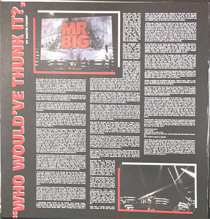 Mr. Big - The Big Finish Lean Into It Live (COLOR VINYL RSD) |-