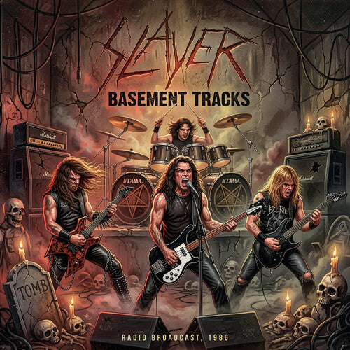 Slayer - (PRESALE 7/3/26) Basement Tracks (RED VINYL) | Mint (M) Mint (M)-