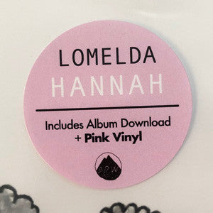 Lomelda - Hannah (PINK VINYL) | Mint (M) Mint (M)-
