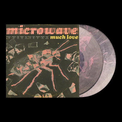 Microwave - Much Love (2x Clear Pink Swirl Vinyl) | Mint (M) Mint (M)-