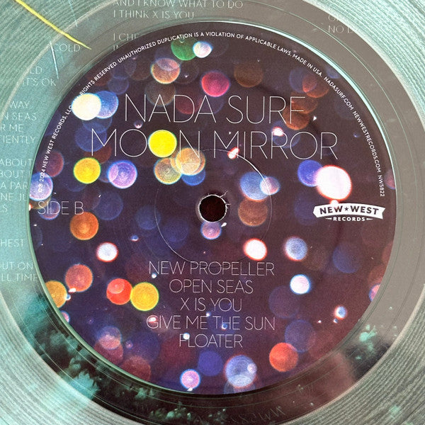 Nada Surf - Moon Mirror (COKE BOTTLE CLEAR) | Mint (M) Mint (M)-