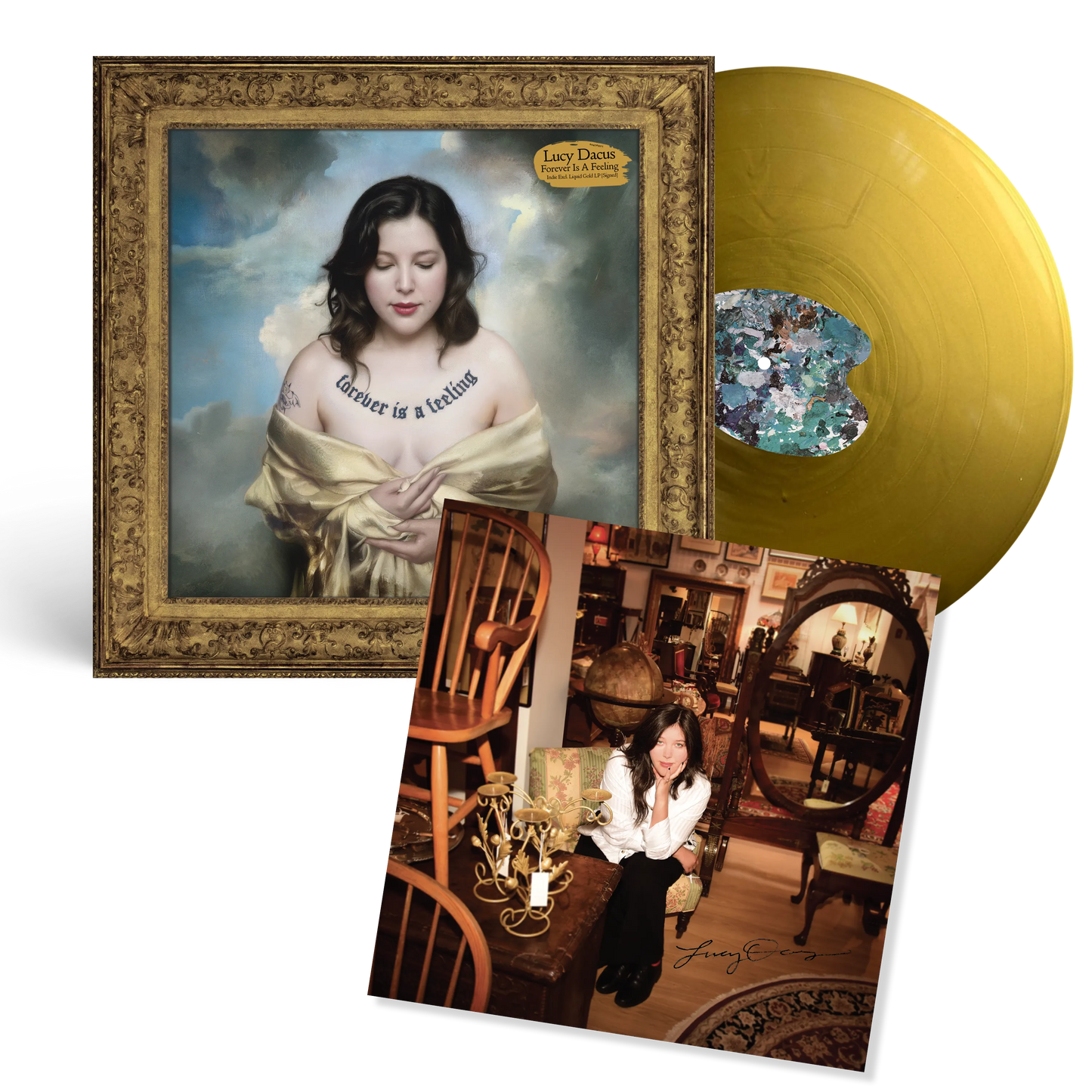 Lucy Dacus - Forever Is A Feeling (IEX / GOLD VINYL / SIGNED) | Mint (M) Mint (M)-
