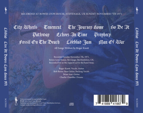 Lufeblud - (PRESALE 6/5/26) Live At Bowes Lyon House 1971 (MANUFACTURED ON DEMAND CD) | Mint (M) Mint (M)-