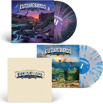 Futurebirds - Far Out Country I&II (CLEAR/BLUE/BLACK/PURPLE SPLATTER 2xVINYL) | Mint (M) Mint (M)-