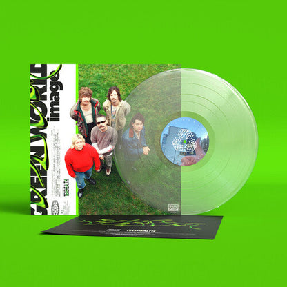 Telehealth - Green World Image (CRYSTAL CLEAR VINYL) | Mint (M) Mint (M)-