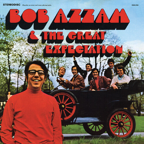 Bob & The Great Expectation Azzam - (PRESALE 8/7/26) Bob Azzam & the Great Expectation - Remastered (FIRE ORANGE VINYL LP REAL GONE 2026) | NEW Mint (M) Mint (M)-