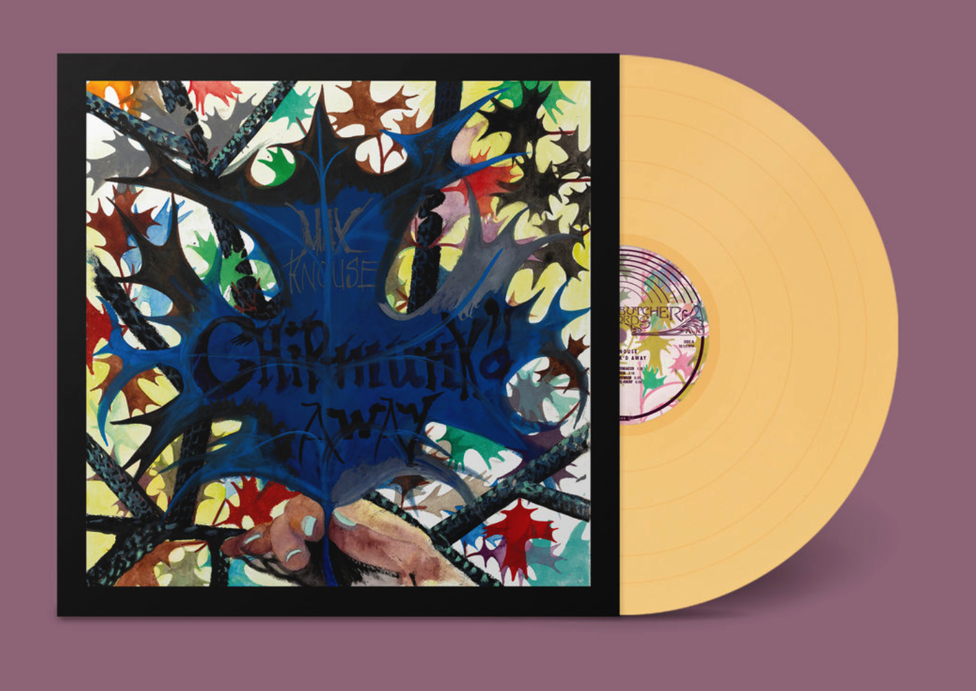 Max Knouse - Chimpmunk'D Away (Bramble Yellow VINYL) | Mint (M) Mint (M)-