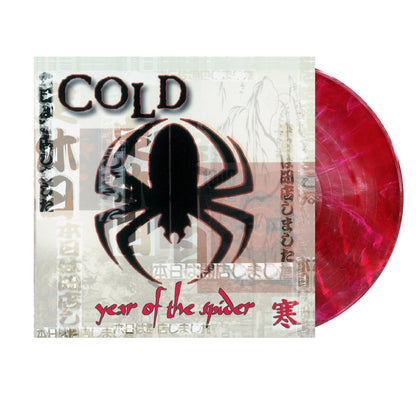 COLD - Year Of The Spider [Remastered] (RED/WHITE SPIDERWEB SWIRL VINYL) | Mint (M) Mint (M)-