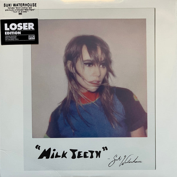 Suki Waterhouse - Milk Teeth (TRANSPARENT BLUE VINYL) | Mint (M) Mint (M)-