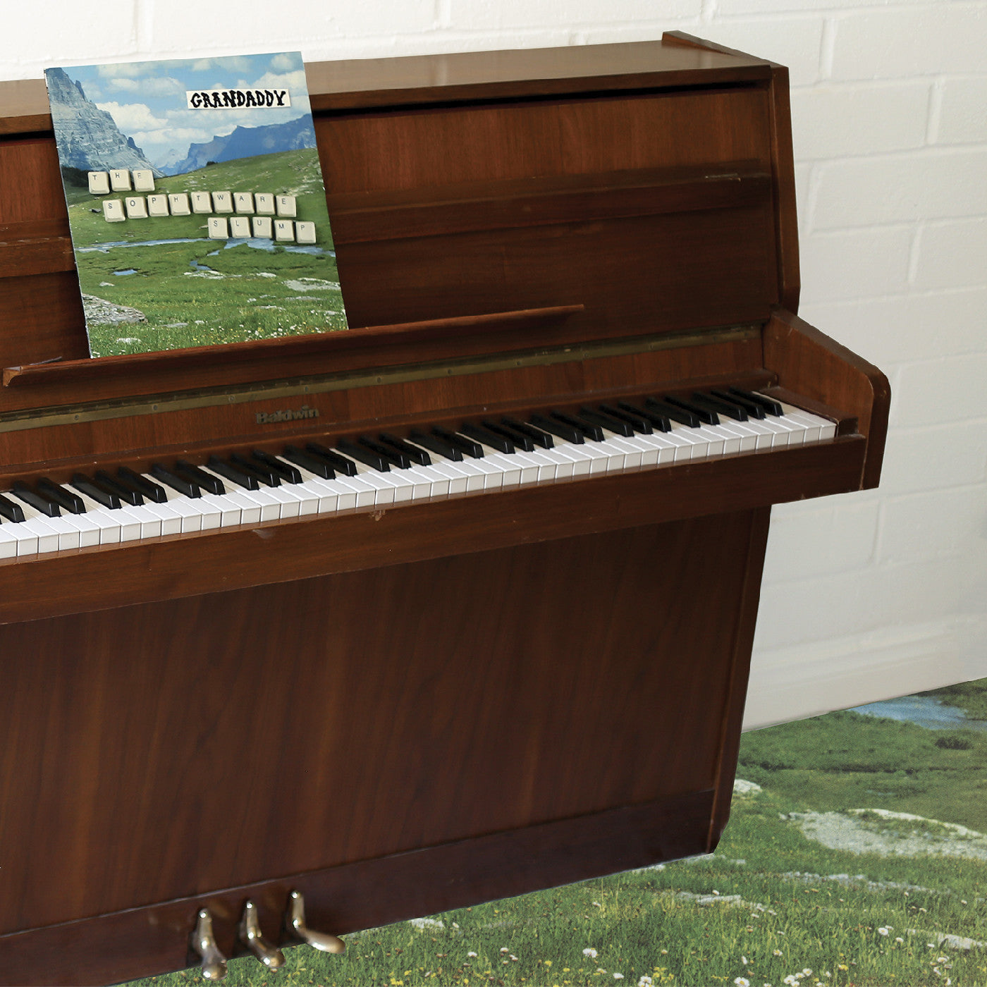 Grandaddy - The Sophtware Slump ..... on a wooden piano (IND EXL CLOUDY CLEAR VINYL) | Mint (M) Mint (M)-
