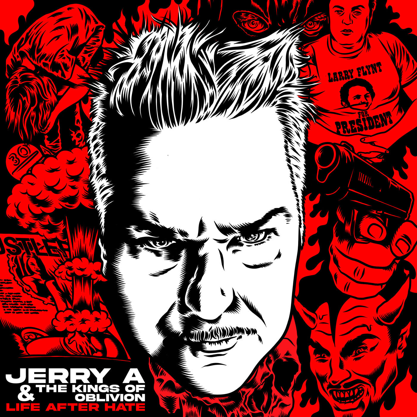 A, Jerry & The Kings of Oblivion - Life After Hate (CD) |-