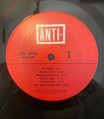 Dr. Dog - B-Room (VINYL) | Mint (M) Mint (M)-