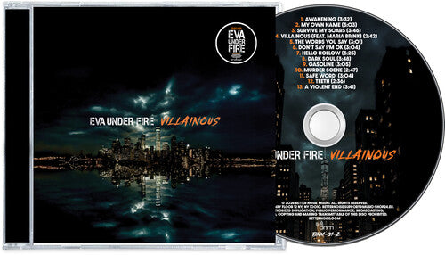 Eva Under Fire - (PRESALE 7/10/26) Villainous (CD) | Mint (M) Mint (M)-