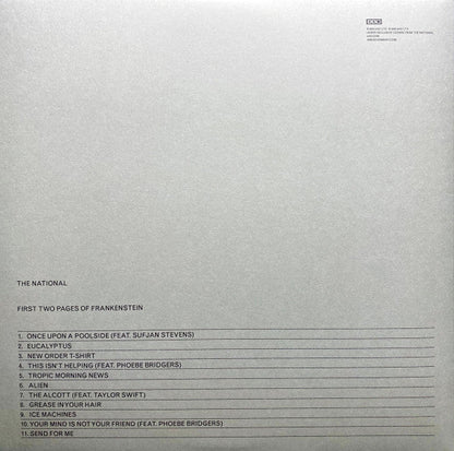 The National - First Two Pages Of Frankenstein | Mint (M) Mint (M)-