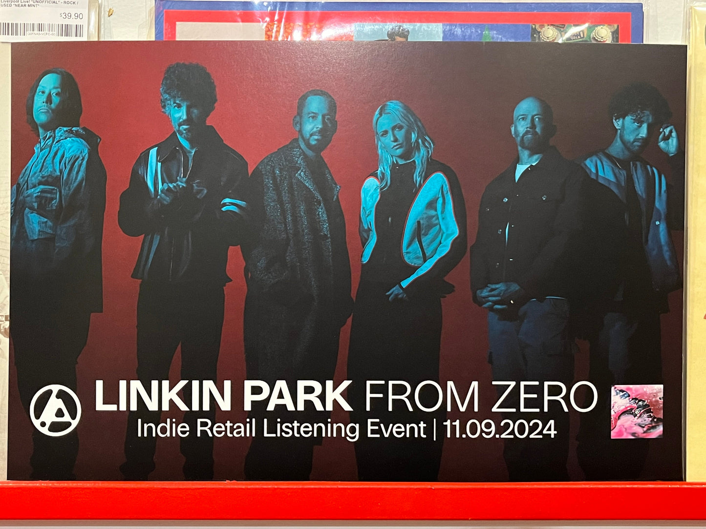 LINKIN PARK - From Zero (POSTER 11X16") | Mint (M)-