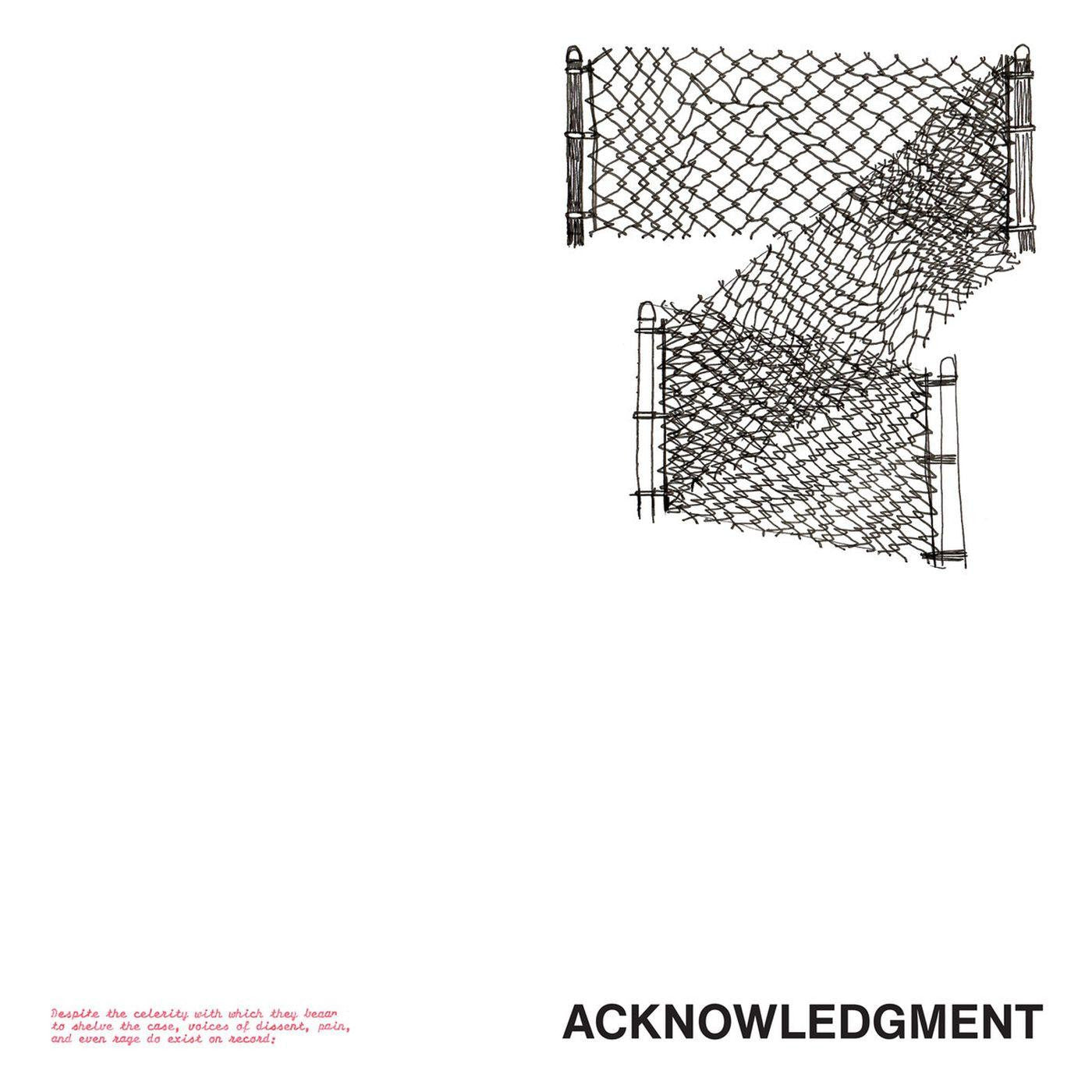 Trecka, Mark - Acknowledgement |-