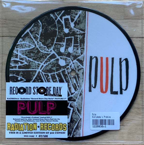 Everybody's Problem (2025 RSD PICTURE VINYL 7") | Mint (M) Mint (M)-