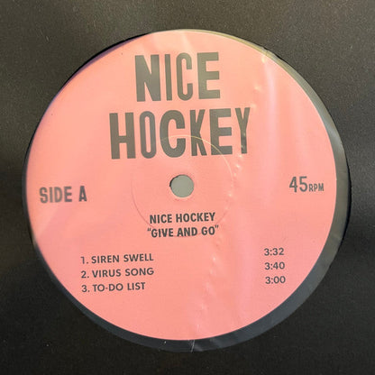 Nice Hockey - Give And Go (VINYL) | Mint (M) Mint (M)-