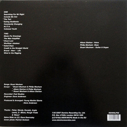 Young Marble Giants - Colossal Youth (VINYL) | Mint (M) Mint (M)-