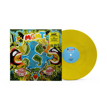 MGMT - Time to Pretend (BANANA YELLOW VINYL) | Mint (M) Mint (M)-