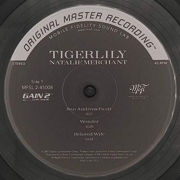 Tigerlily (BOTTOM SEAM SPLIT)(2xVINYL) | Mint (M) Very Good Plus (VG+)-