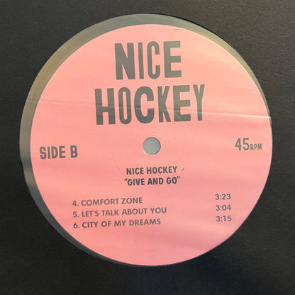 Nice Hockey - Give And Go (VINYL) | Mint (M) Mint (M)-