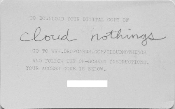 Cloud Nothings | Mint (M) Mint (M)-