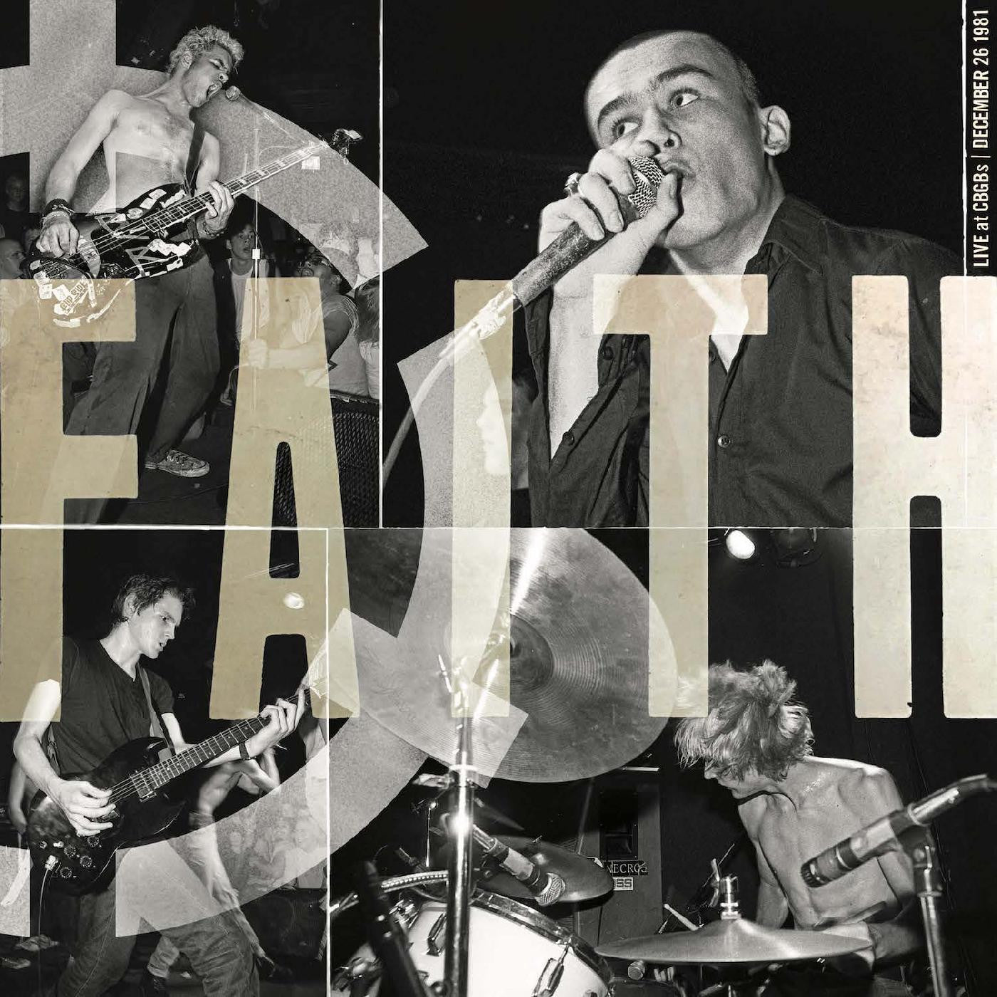 Faith - Live at CBGB's (BLUE VINYL) (Vinyl) |-
