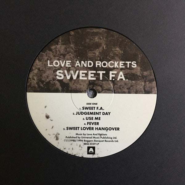 Love And Rockets - Sweet F.A. | Mint (M) Mint (M)-