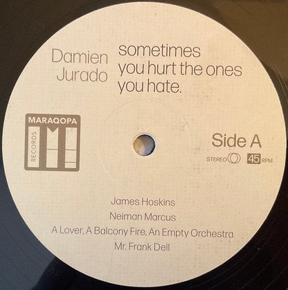 Damien Jurado - Sometimes You Hurt The Ones You Hate. (VINYL) | Mint (M) Mint (M)-