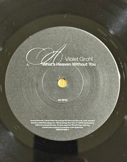Violet Grohl - What's Heaven Without You / Swallowtail (RSD 2026 VINYL 7") | Mint (M) Mint (M)-