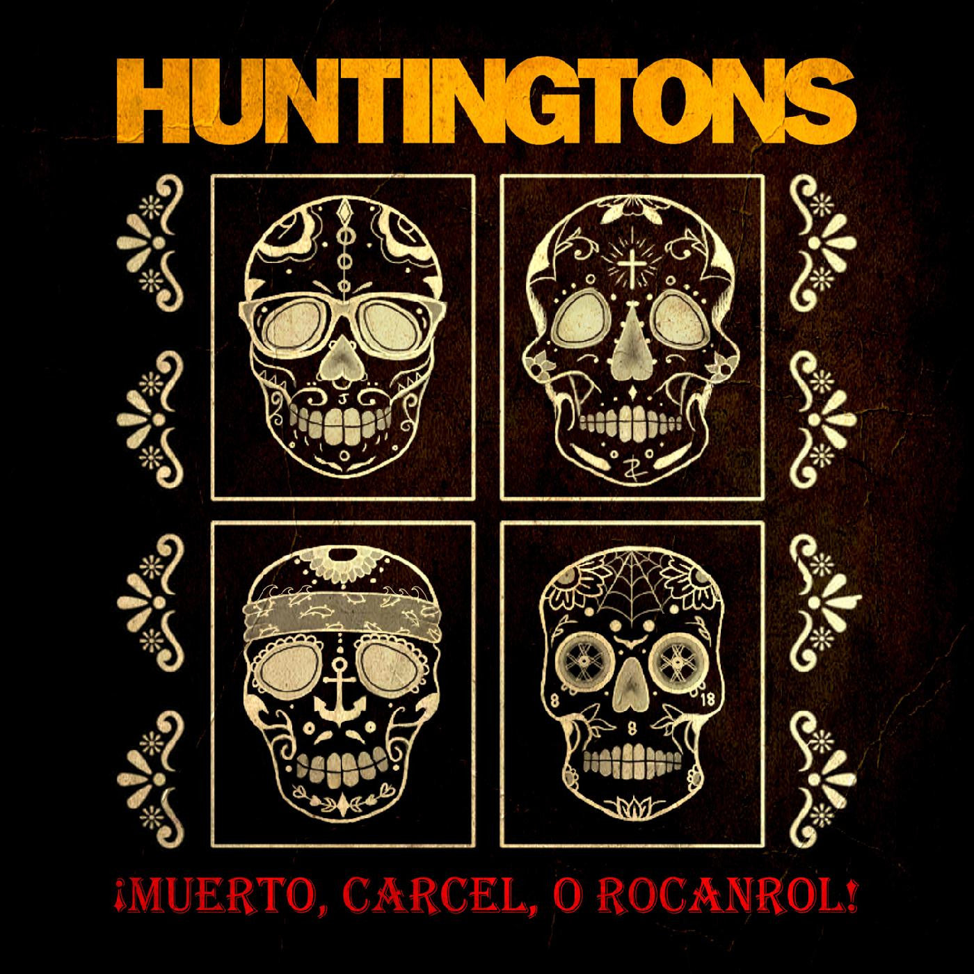Huntingtons - Muerto, Carcel, O Rocanrol! (MARBLE VINYL) (Vinyl) |-