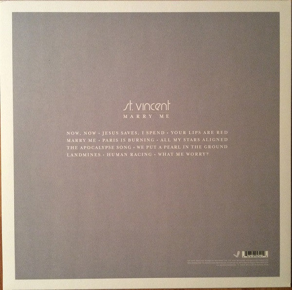 St. Vincent - Marry Me | Mint (M) Mint (M)-