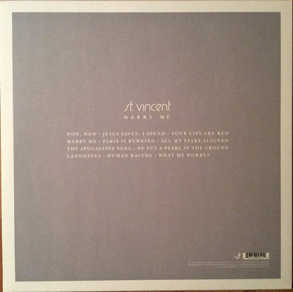 St. Vincent - Marry Me | Mint (M) Mint (M)-